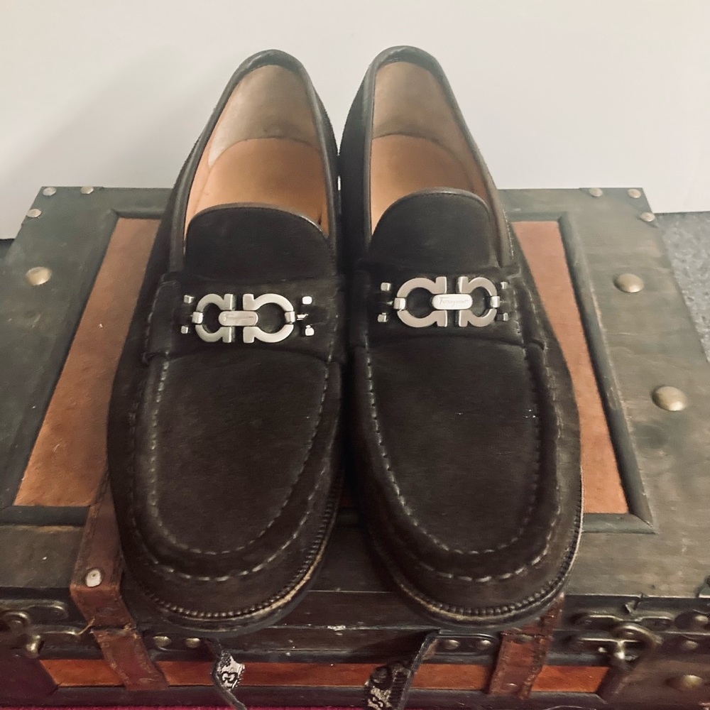 Men's Black Loafers